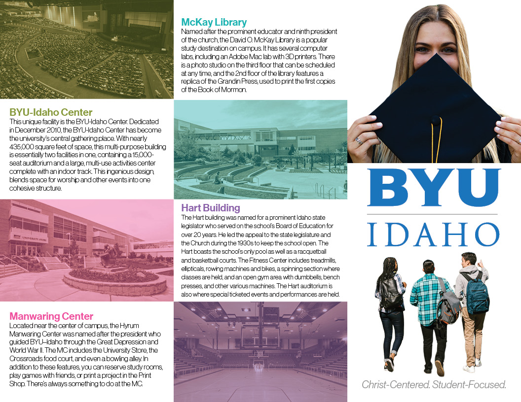 Julie's Brochure project, front