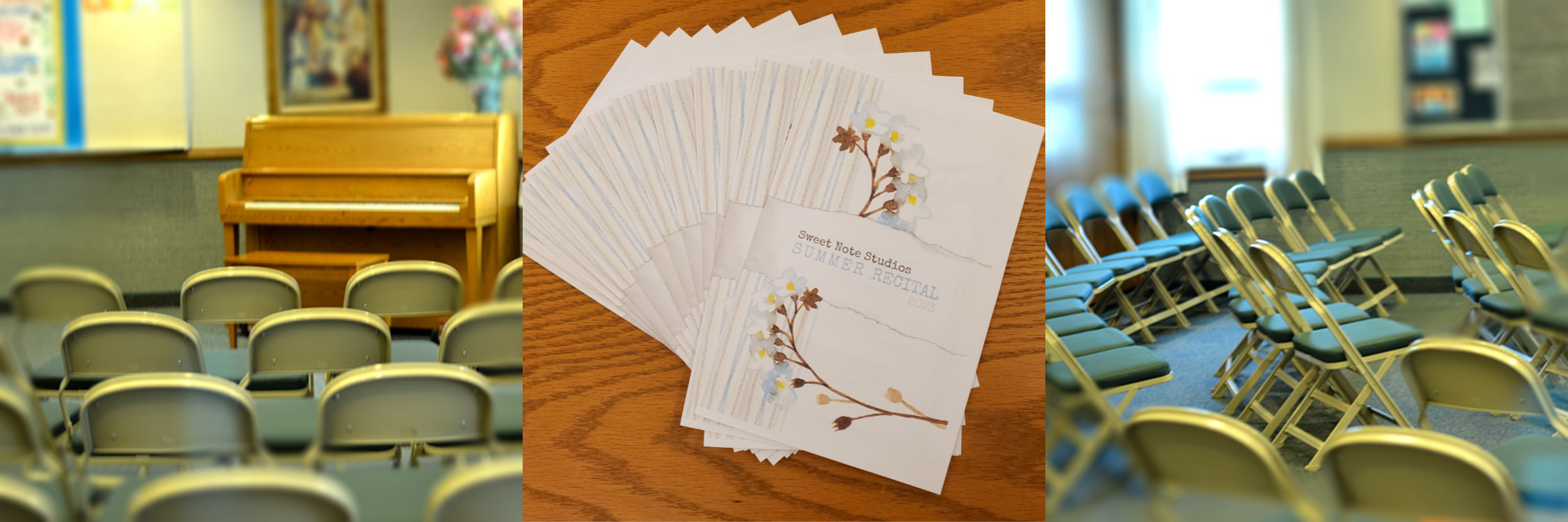 Sweet Note Studios Recital Stationary Image