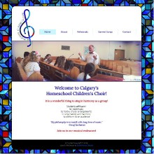 Homeschool Choir Website Thumbnail