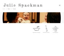 Julie Spackman . com Website Thumbnail